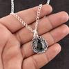 Green Tourmaline Gemstone 925 Sterling Silver Jewelry Designer Boho Pendant 1.02'' For Valentine's Day Gift PP-26-44