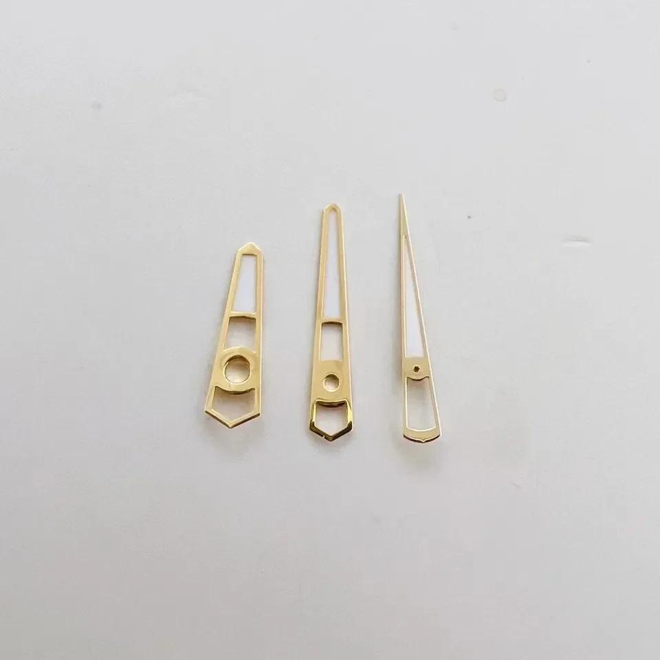 Silver/ Gold/ Rose Gold NH35 Hands Green Luminous Receiving Watch Modification Accessories for NH35A/NH36/4R/7S Movement