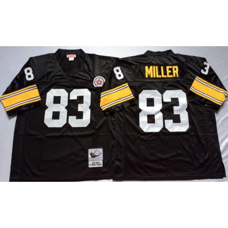 Pittsburgh Steelers NFL Retro Jersey Mens Football Uniform Vintage Style 59 43 89 MN Hall Of Fame Fan Apparel