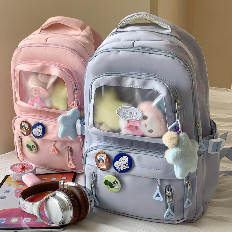 School bag children, primary school students, girls, junior high school students, college students, primary school students, high-value backpacks,s