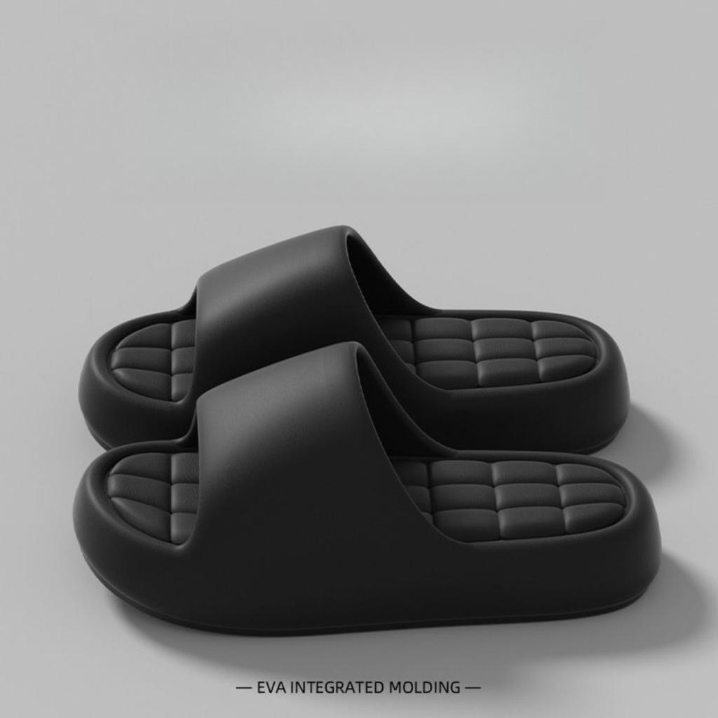 Ladies', Comfortable, EVA Slippers, Men's and Women's Styles, Cool Slippers, Wear Resistant Sole, Thick Sole, Beach/Leisure/Indoor/Outdoor Slippers
