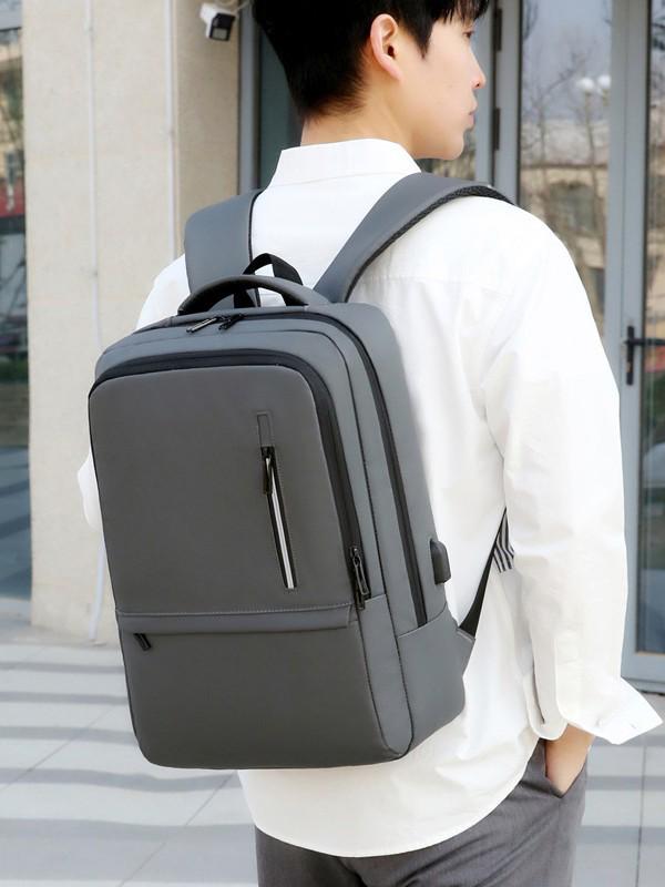 Large Capacity Multifunctional Travel Backpack with USB Charging and Luggage Handle Attachment