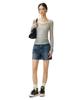 Deketeuumeon Signature Denim Shorts Dcwpt007Blueb