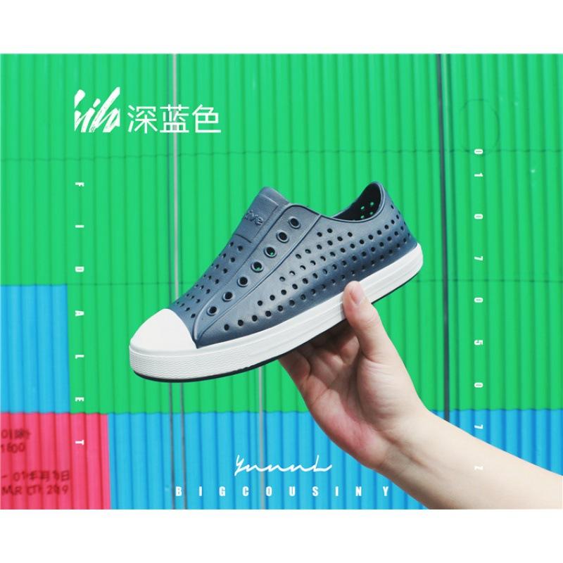 Hole Shoes Men's Bag Head Sandals Wading Beach Hollow Shoes Summer Breathable Non-slip Korean Version