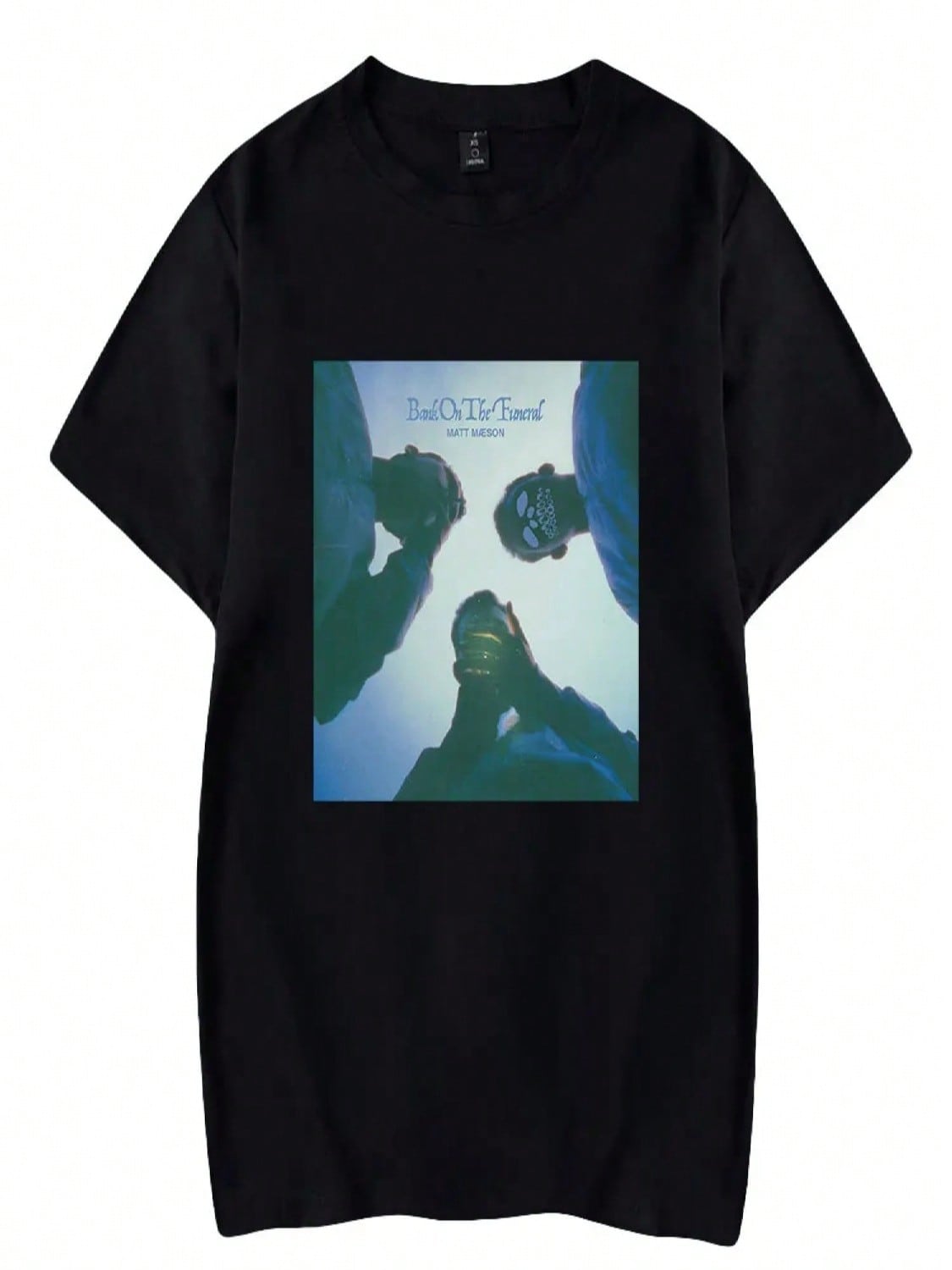 Matt Maeson Tshirt Crewneck Short Sleeve T-Shirt Streetwear Casual Stylish Hip Hop S разноцветный