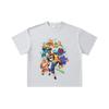 260 GSM Double Yarn 32 Count 100% Cotton Pokemon V20 Print Unisex Heavy Cotton T Shirt