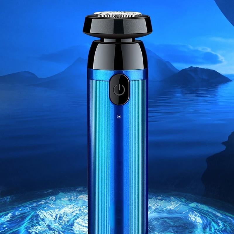 Mini zmywalna golarka elektryczna USB Akumulatorowa maszynka do golenia dla mężczyzn Dwufunkcyjna maszynka do golenia na mokro i na sucho