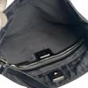 Fendi Zucca Handbag Black Women Used