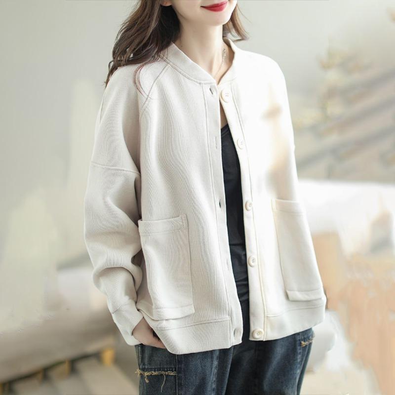 Coats for Women Jacket Oversize Winter Solid Color Thickened Velvet Windbreaker Loose Casual Coat
