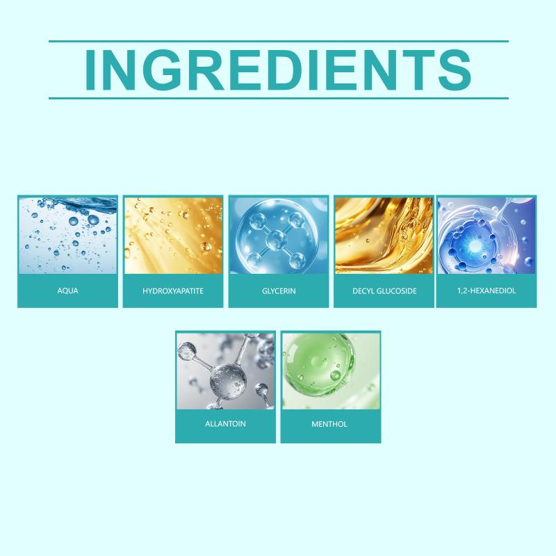 Fresh Teeth Cleaning Mousse Gently Cleanses And Cares For Teeth, Keeping The Mouth Clean And Fresh. Daily Care Teeth Cleaning Mousse one size