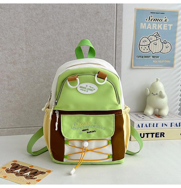 School Bag Korean Version Casual Small Fresh Versatile Backpack Light Going Out Backpack High Value Ins College Style Girl School Bag