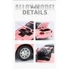 1/24 Mazda Miata MX5 Roadster Toy Car Model Diecast Alloy Metal Miniature Vehicle Model Sound & Light Collection Gift for Boy