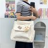 Stylish Large-Capacity School and Tutoring Crossbody Bag for Students