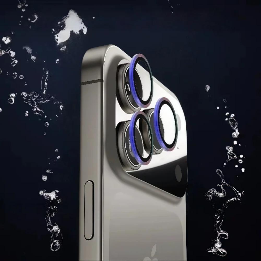 Corful Ring Ultra Clarity 9D HD Camera Protector Case for IPhone 17 Air 17 Pro Max 15 16 Pro Max Plus Back Lens Screen Tempered Glass Film Cover Cap