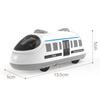 Children'S Inertia Pull-Back Car Simulation High-Speed Rail Train Model Cartoon Dinosaur Animal Baby Toy Car