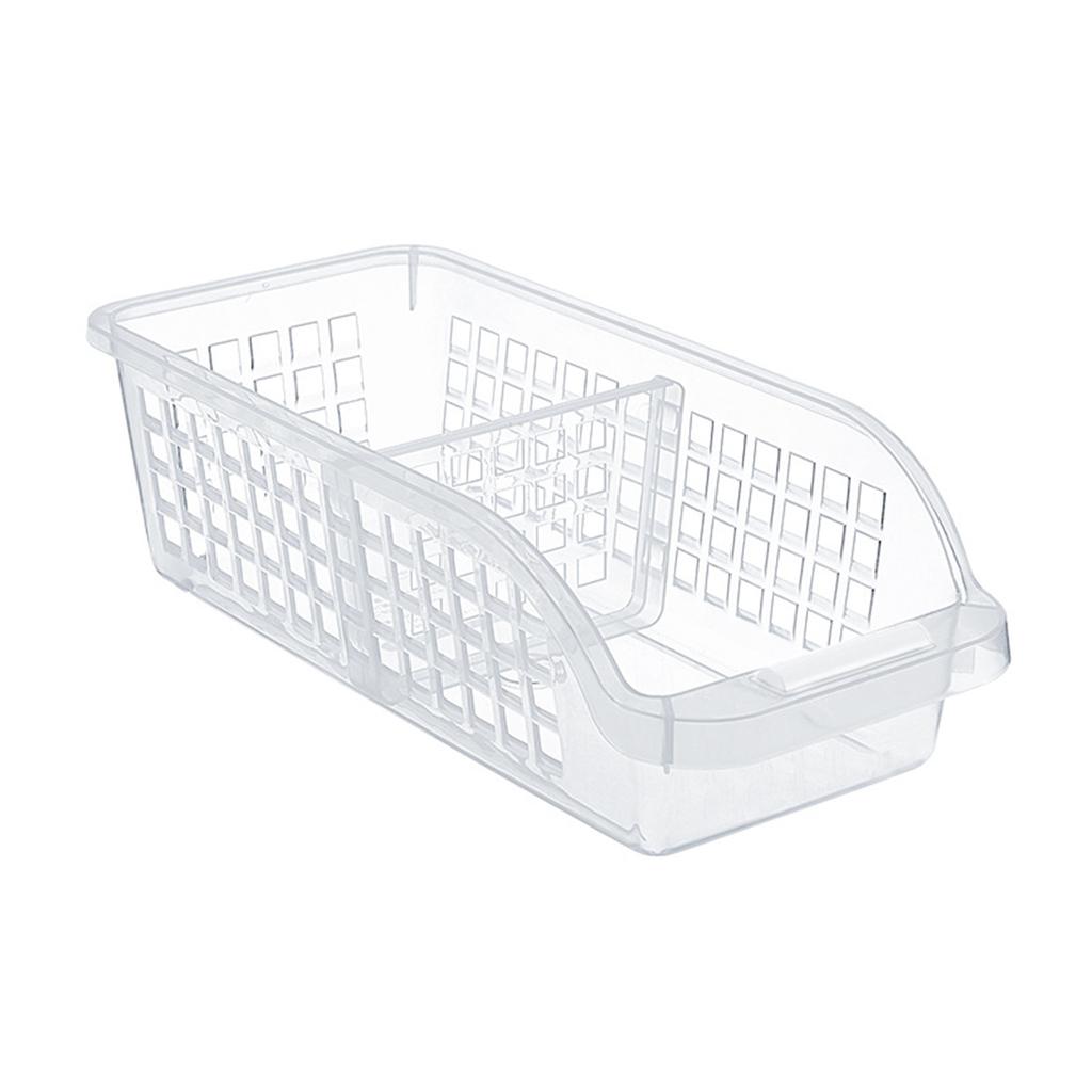 Home Kitchen Transparent Refrigerator Storage Compartment Thickened Plastic Food Storage and Organization Box Storage Basket