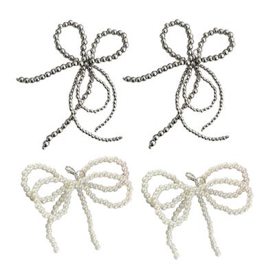 Korean Sweet Bowknot Shoe Decoration Bag Pendant Shoes Ornament Phone Charm Add Style and Personality To Your Footwear