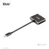 Club 3D MST Hub USB 3.2 Gen2 Type-C (DP Alt-Mode) to DisplayPort + HDMI 4K60Hz Male/Female Dual Display Splitter Hub (CSV-1552)