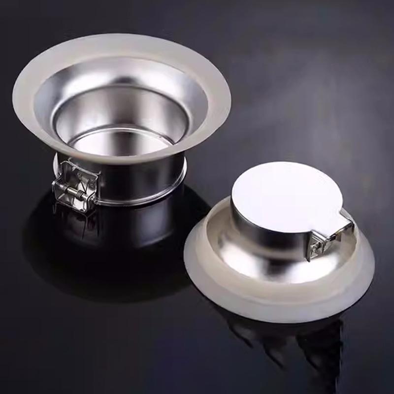 S/L Hockeinsatz Geruchsstopp Badewannen Abwasserrohr Verstopfungsschutz Edelstahl Toilette Boden Deodorierer Stöpsel