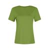 Women Short Sleeve  Soild  Sexy Cute Tee Slim Fit Tight Crop-Top T Shirt
