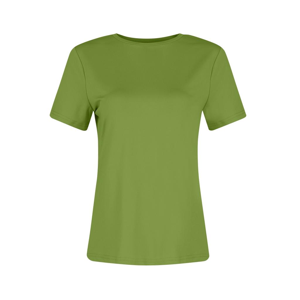 Women Short Sleeve  Soild  Sexy Cute Tee Slim Fit Tight Crop-Top T Shirt