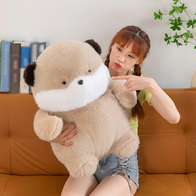 Adorable Plush Beaver Pig Animal Doll For Girls Decorative Pillow Gift
