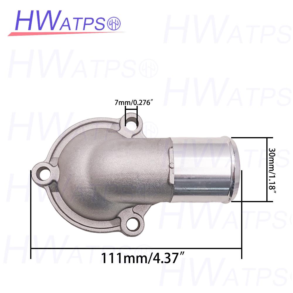 0RF9515172B Aluminum Coolant Thermostat Housing 0RF9515172A 0RF95-15172B 0RF95-15172A Fit Kia Sportage 2.0L 1997-2002