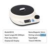 Magnetic Mixer 2000RPM Mini Electric Magnetic Stirrer with Stir Bar Brushless DC Motor for Medical Chemical Laboratory EU Plug