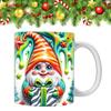 Gnome Coffee Mug 3D Gnome Cup Colorful Gnomes With Boxes 350ML Coffee Cup For Cool Birthday Christmas For Mom Best Friend