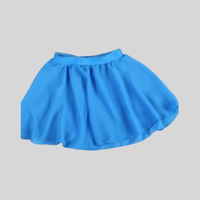 Girls' Chiffon Ballet Dance Apron Skirt - One-Piece Chinese Dance Costume
