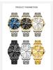 OLEVS 5609 Classic Business Quartz Watch for Man Stainless Steel Waterproof Calendar Luminous Men's Wristwatch