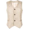 Gilet court rétro médiéval pour homme pour Halloween