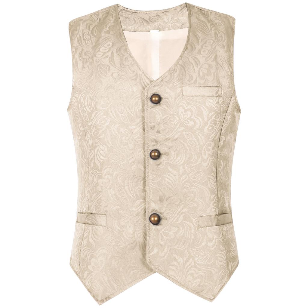 Gilet court rétro médiéval pour homme pour Halloween