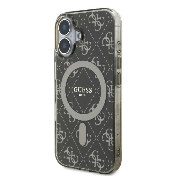Guess Guhmp16Mh4Dtew Iphone 16 Plus6.7 Brązowy/Brown Hardcase Iml 4G Background Magsafe