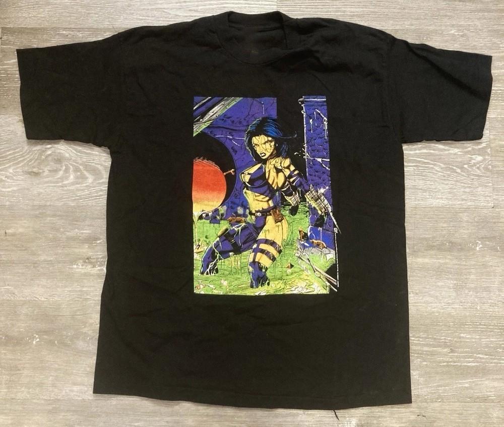 NEW 1995 Comic Images Razor T-shirt Unisex Size S-5XL Fanmade Unisex T-Shirt