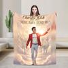 Charlie Kirk Angelic Advocate  Plush Blankets Kids Adult  Flannel Throw Blanket For Couch Bed Warm Design Quality Bedspread