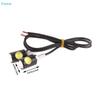 2Pcs Motorcycle LED License Plate Lights - Mini Bolt-On LED Lights for Bike, Scooter & Car License Plate Illumination