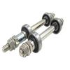 14CM 18CM Bicycle Wheel Hub Axle Front Rear 6000/6200 Bearing Solid Shaft Bicycle Axle Lever Bike Repair Tool Accessories