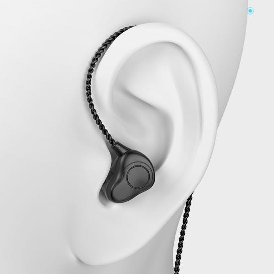 In-Ear-Kopfhörer Dynamic Circle Triple Unit mit Mikrofon, klarer Klang, Rauschunterdrückung, 3,5-mm-Kopfhörer mit Kabel