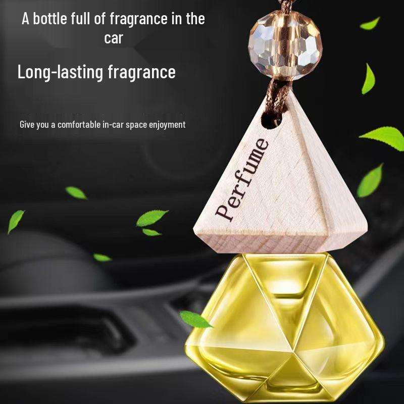 Osmanthus Cologne Aromatherapy Car Pendant - Odor-Eliminating Essential Oil Ornament for Men and Women