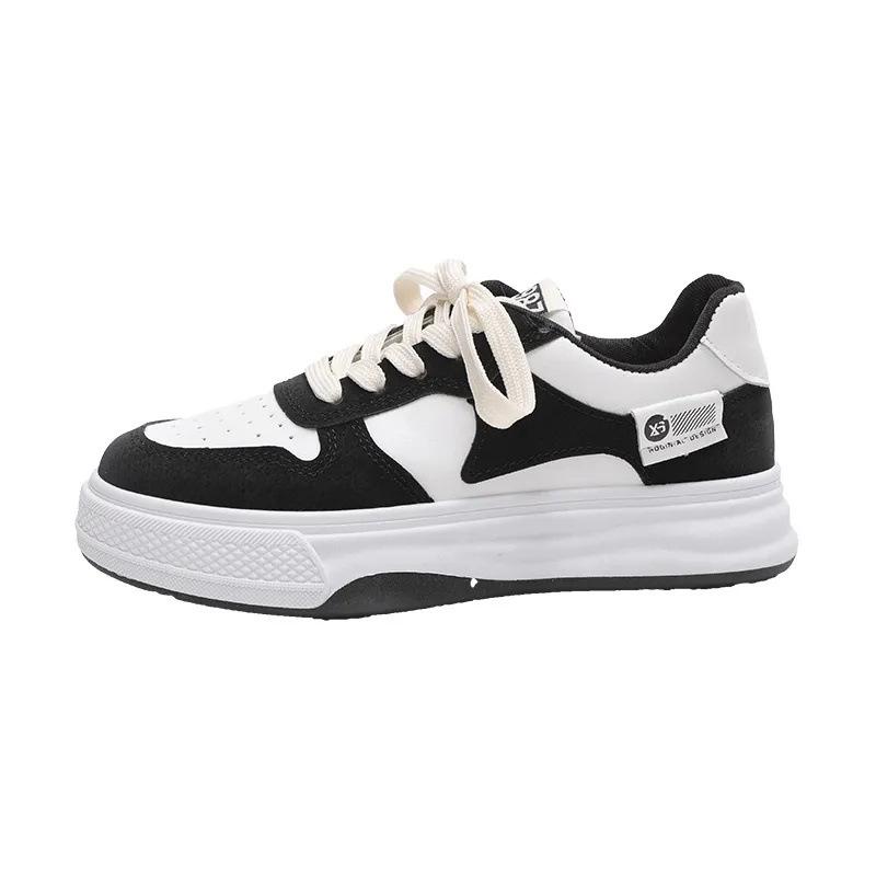 High-value popular versatile casual little white shoes for women's 2025 summer and autumn new super fire ins Korean version of platform sports shoes