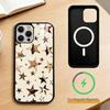 Trendy Leopard Print Star Pattern   Phone Case For iPhone17,16,15,14,13,12,11 Plus,Pro Magnetic For Magsafe Wireless Charging