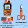 15km -70~+ 10dbm Visual Fault Locator Tester FTTH Fiber Optic Tool Kit with Fiber Cleaver All In One Optical Power Meter