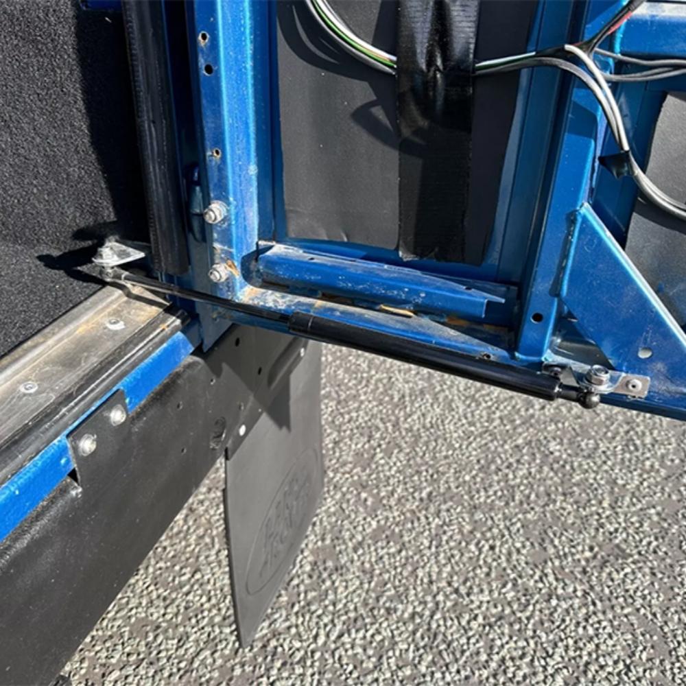 200N 200-500mm Gasdruckfeder Heckklappenhalter Satz für Land Rover Defender 90 110 Komplett mit Beschlägen