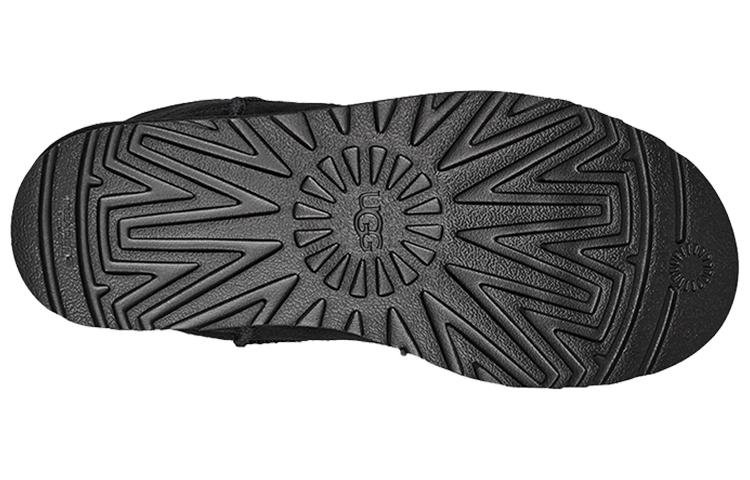 UGG Classic Mini Stud Ii Rivets Snow Boots Black Women's 1119101-BLK