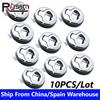 10PCS/Lot Round Flush Pull Slam Latch for RV Marine Boat Deck Hatches Lift Pull Handle Without Key Marine Deck Locking Locker