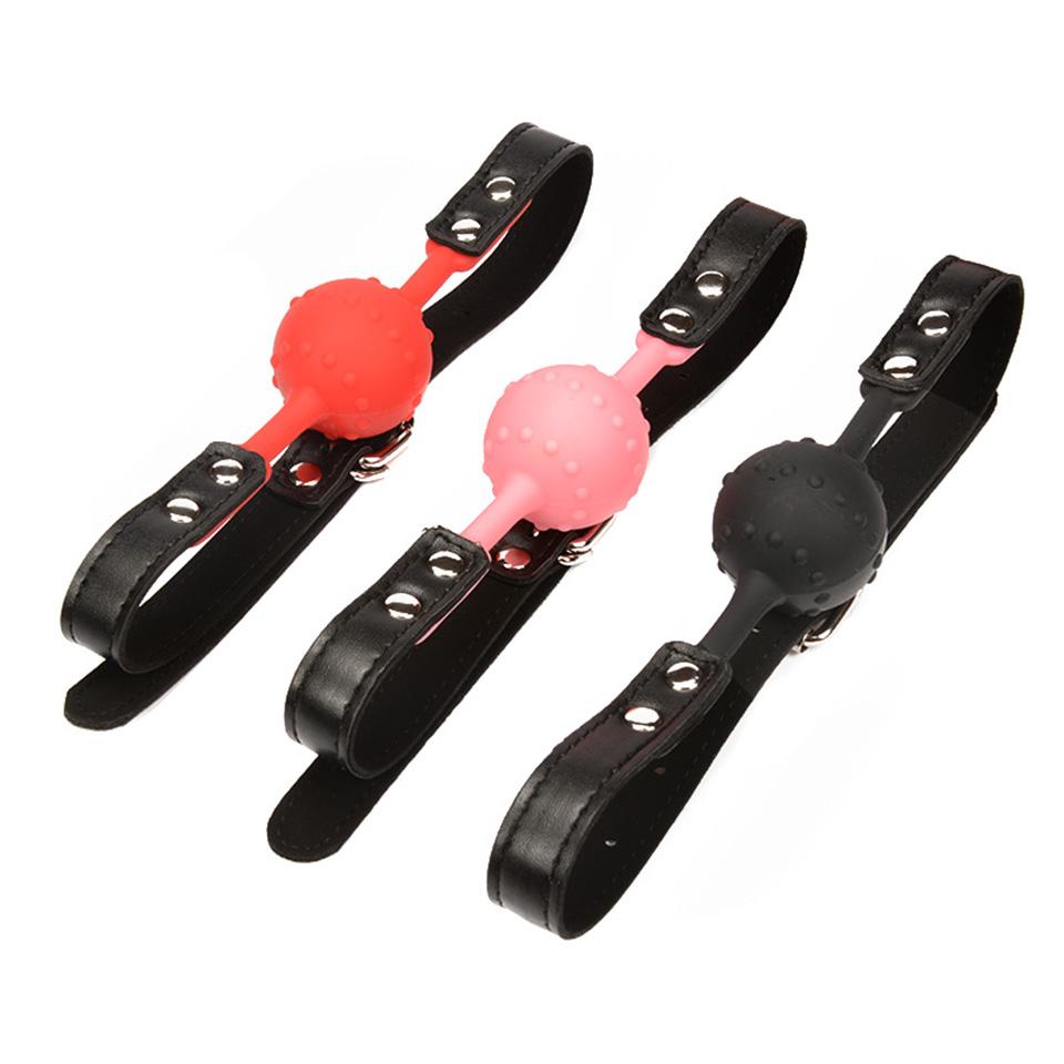 BDSM Silicone Mouth Gag Mouth Ball Female Slave Conditioning Couples Flirting Alternative Tools Erotic Toys Sex