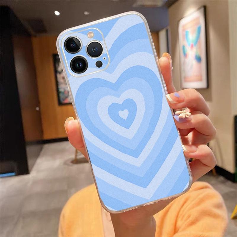 Phone Case For Iphone 17ProMax 17 Pro Air 16 15 14 13 Pro Max 16 15 14 13 Pro 15Plus Love Pink Heart