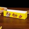 100PCS Boat Shape Sausage Tray Paperboard Takeaway Container Hot Dog Packaging Box  Catering Use
