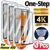 1-3Set Easy Installation Dust Free Cover HD Tempered Glass for Honor 400/400 Lite/400 Pro Screen Protector Anti-scratch Films